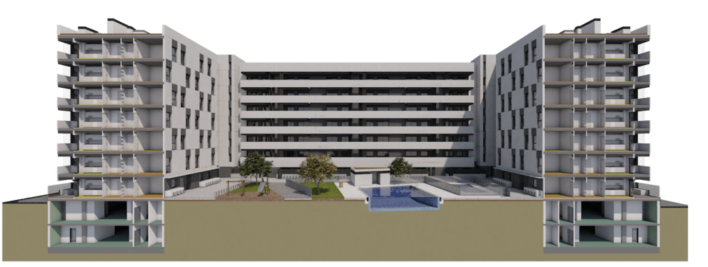 Structure BIM Technology for Poniente Residential