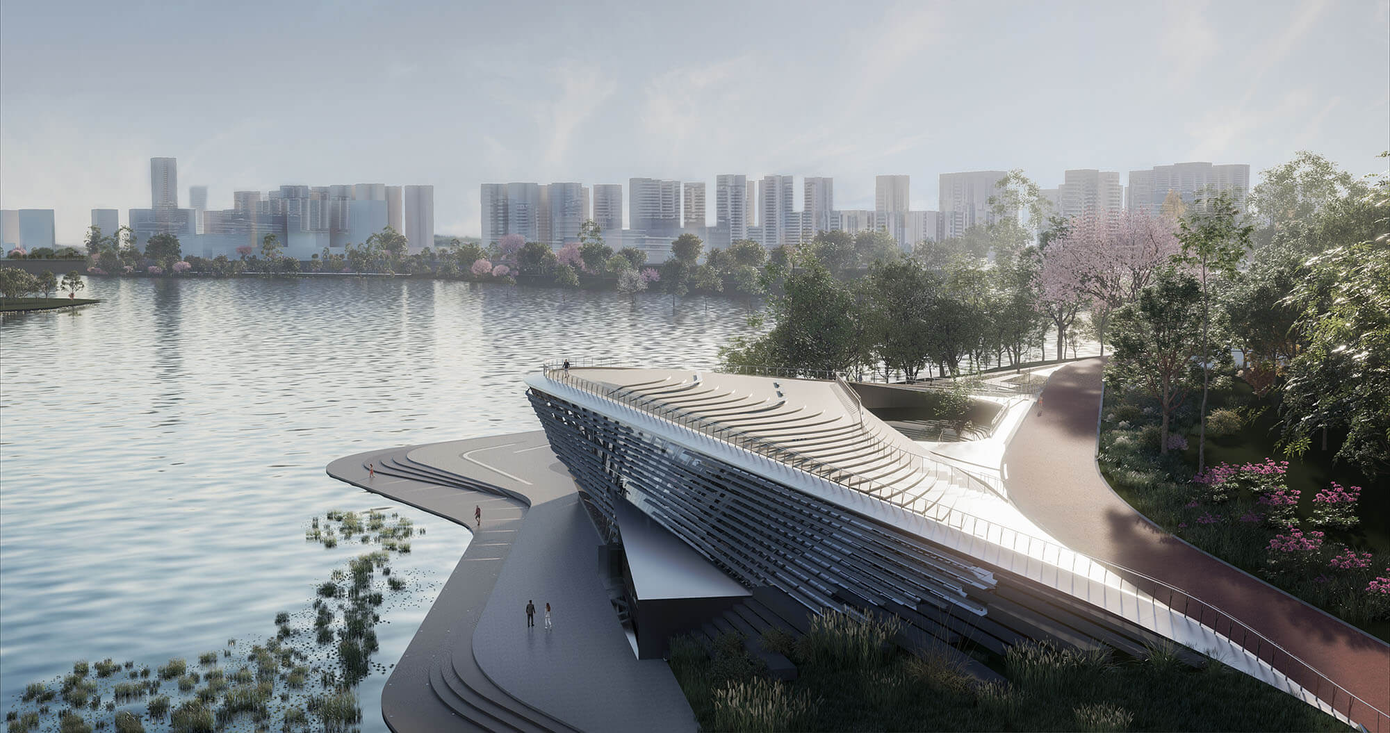 Tektonn Architects, Tianfu Roadshow Center, China